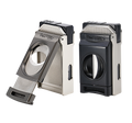 Vector Switch Double Flame Torch Lighter with Cigar Cutter