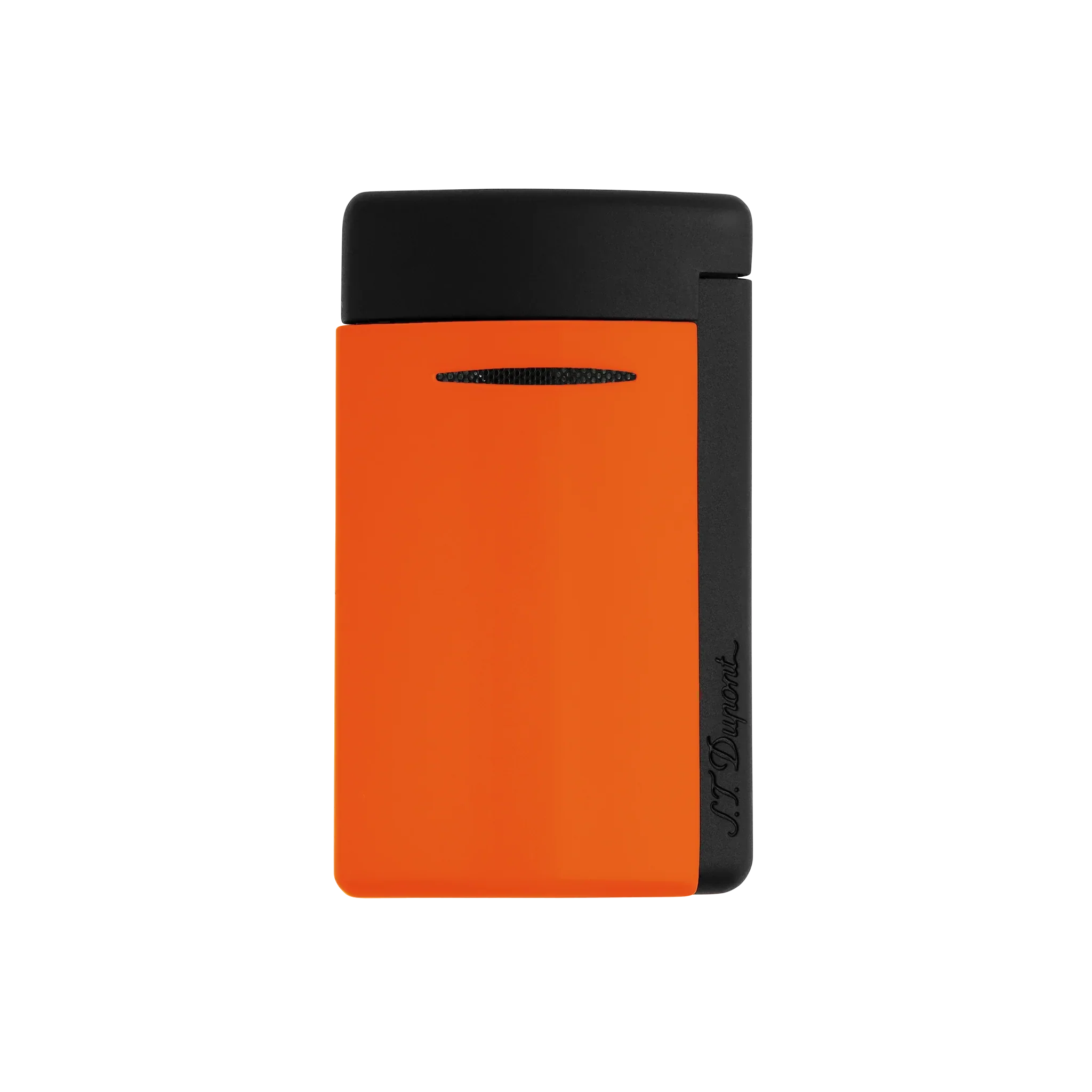 S.T. Dupont Fun Size Minijet Lighter - Matte Black & Neon Orange
