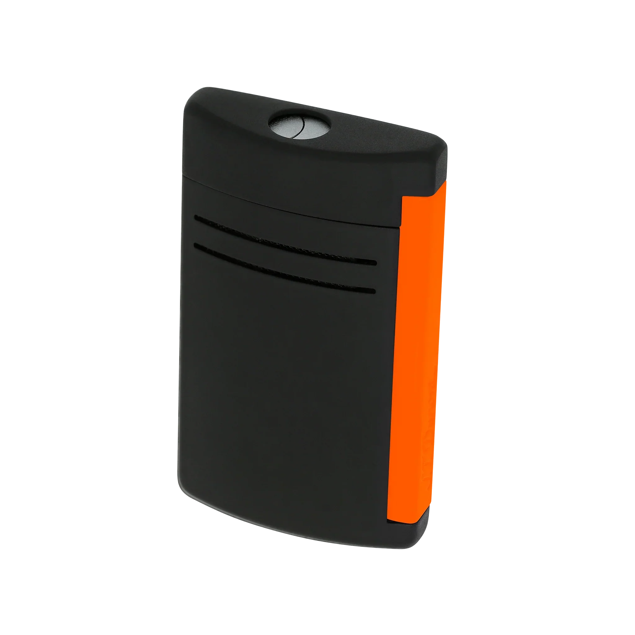 S.T. Dupont Lighter MaxiJet - Matte Black & Neon Orange
