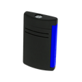 S.T. Dupont Lighter MaxiJet - Matte Black & Neon Blue