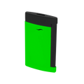 S.T. Dupont Lighter Slim 7 - Matte Black & Neon Green
