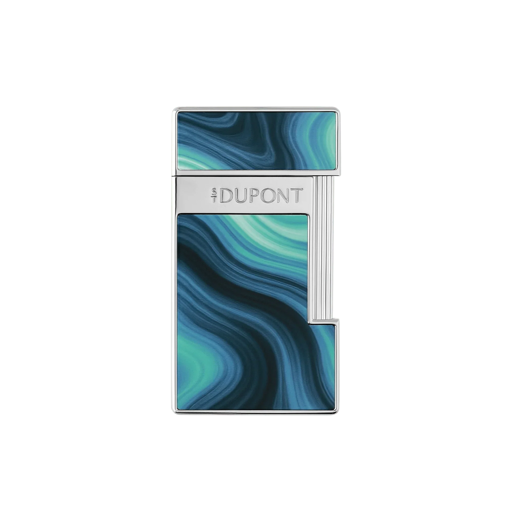 S.T. Dupont Slimmy Géode Lacquered Lighter - Blue