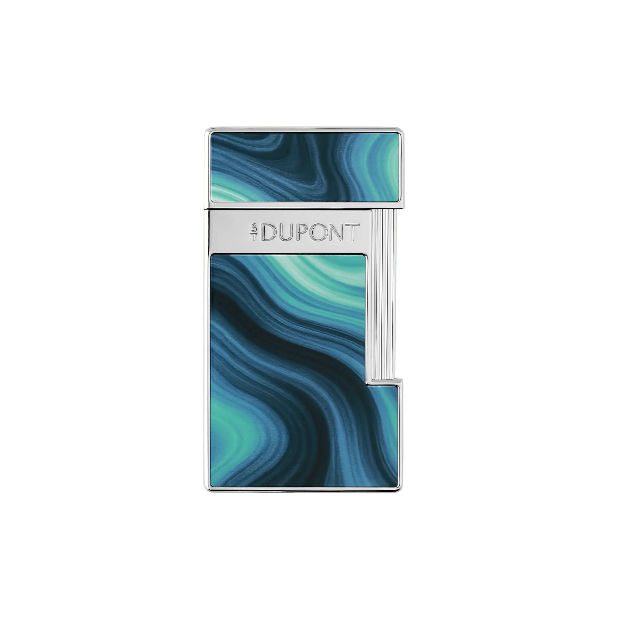 S.T. Dupont Slimmy Géode Lacquered Lighter - Blue