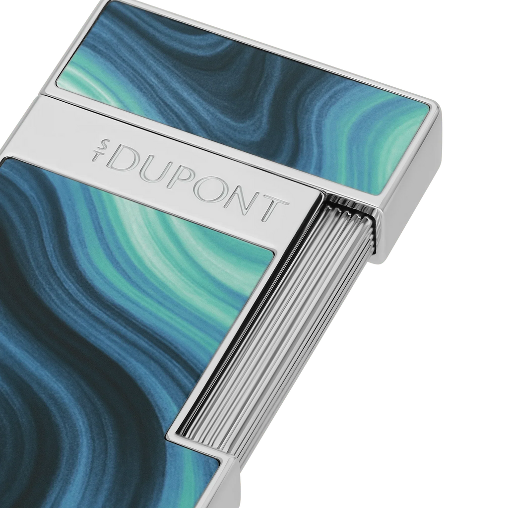 S.T. Dupont Slimmy Géode Lacquered Lighter - Blue