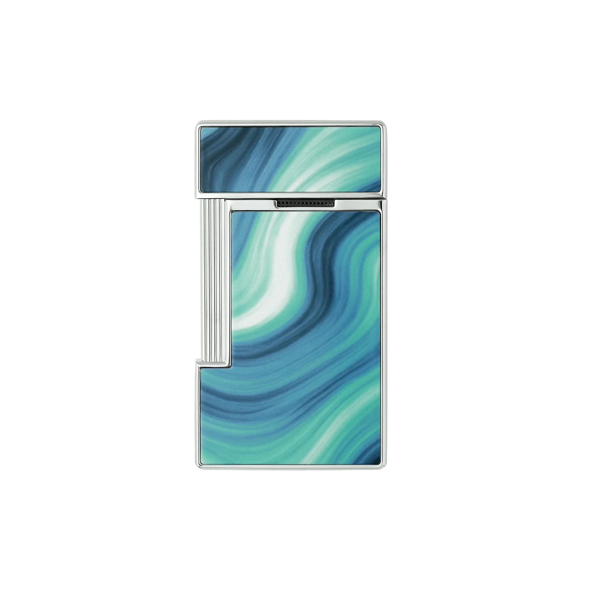 S.T. Dupont Slimmy Géode Lacquered Lighter - Blue