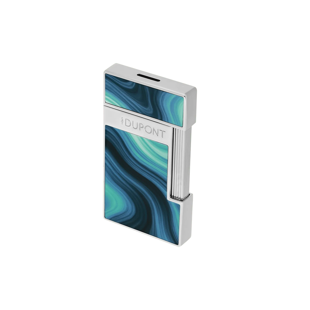 S.T. Dupont Slimmy Géode Lacquered Lighter - Blue