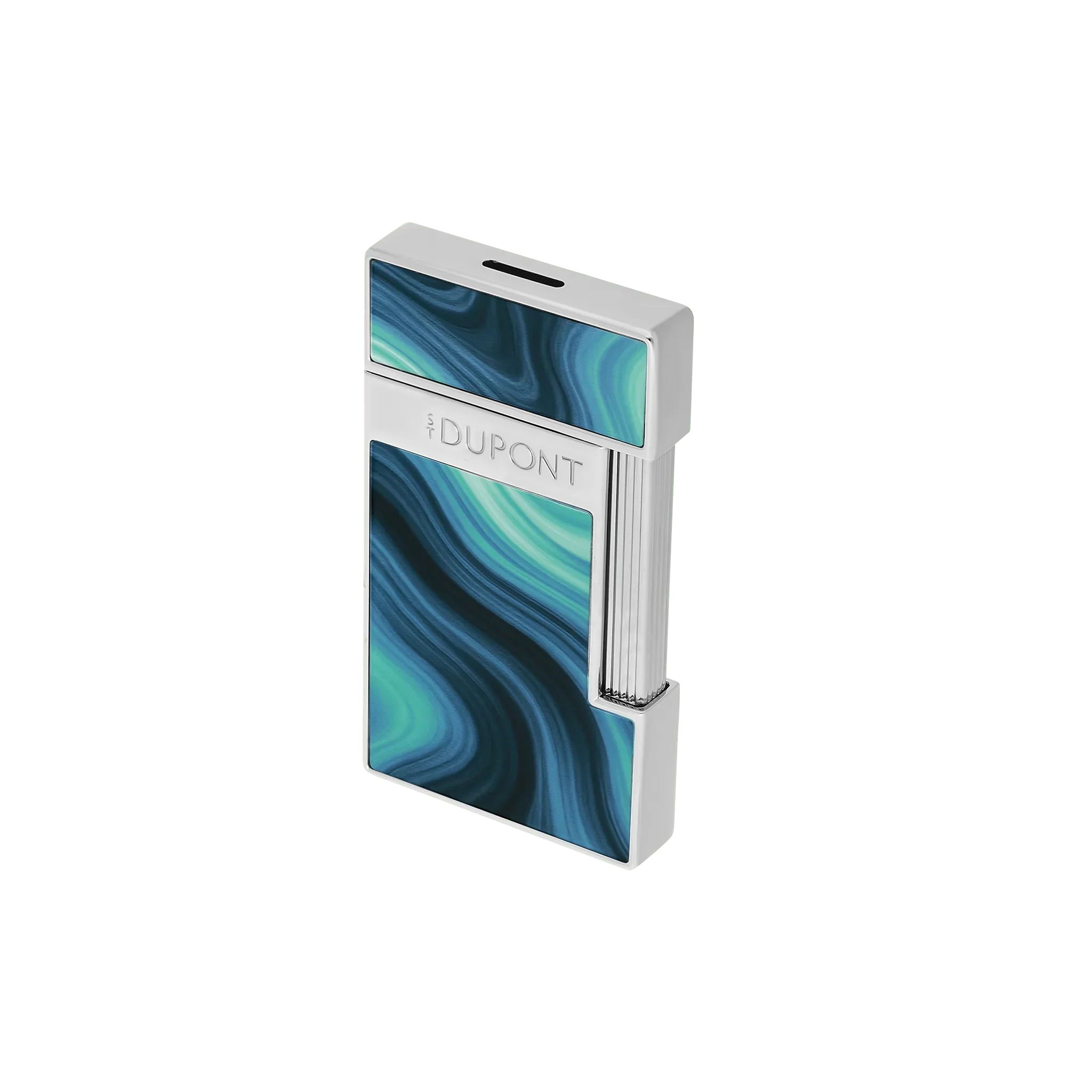 S.T. Dupont Slimmy Géode Lacquered Lighter - Blue
