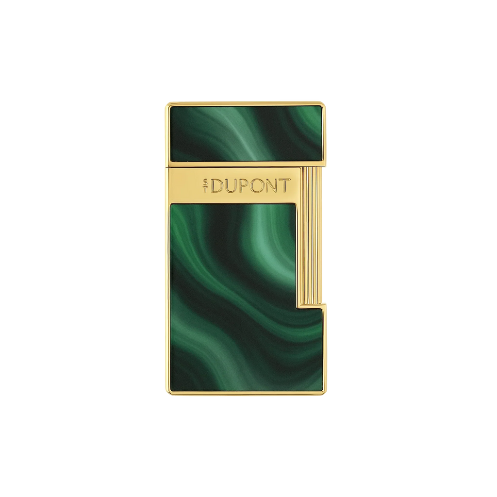 S.T. Dupont Slimmy Géode Lacquered Lighter - Green