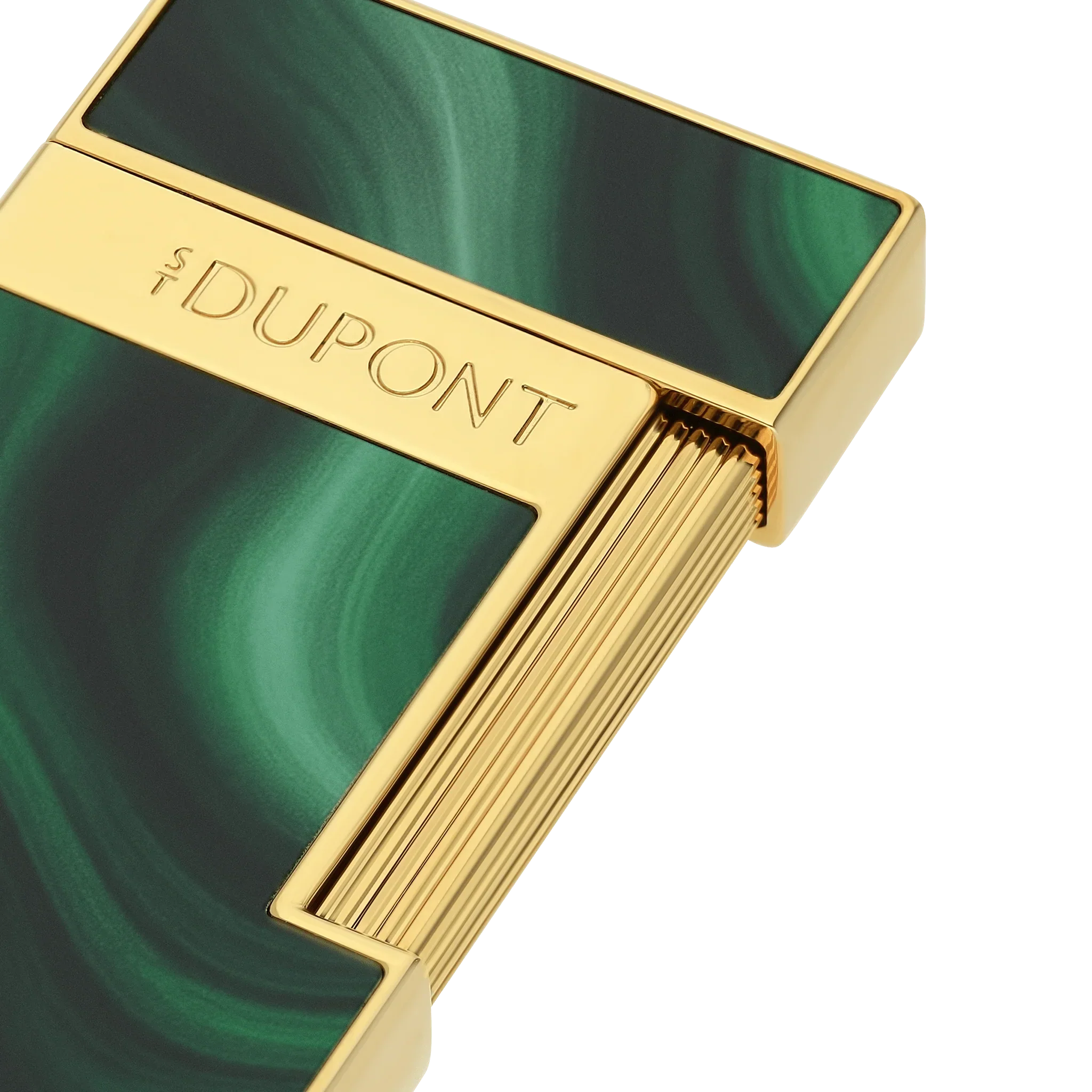 S.T. Dupont Slimmy Géode Lacquered Lighter - Green