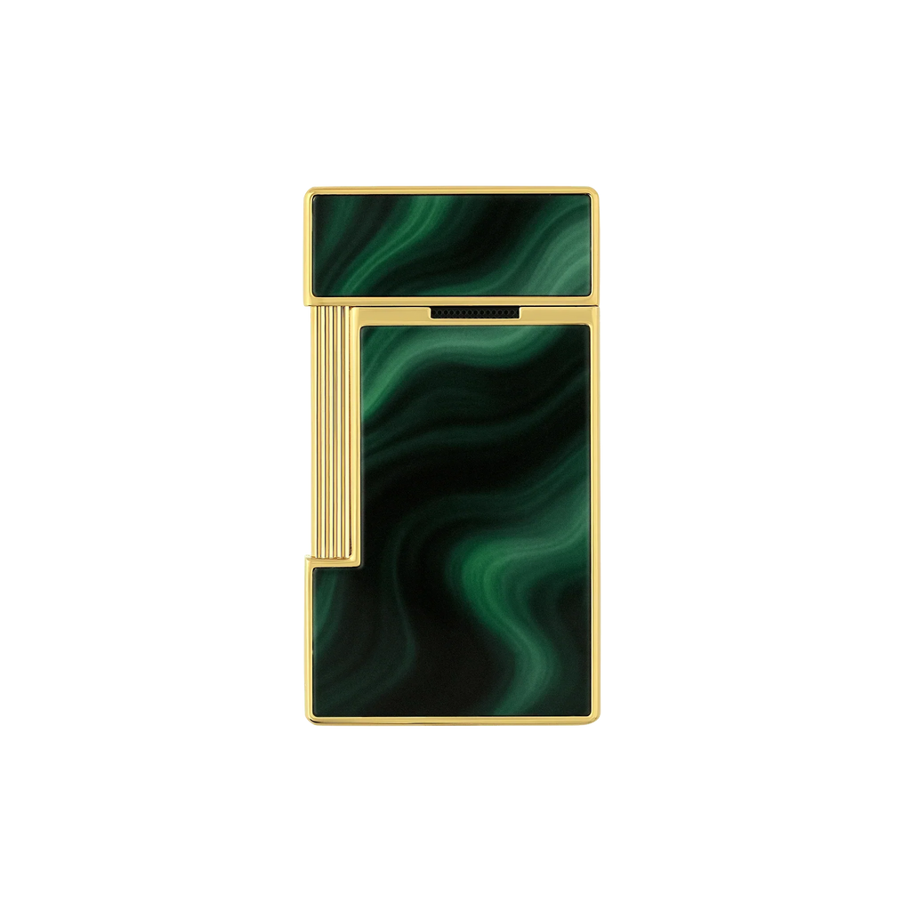 S.T. Dupont Slimmy Géode Lacquered Lighter - Green