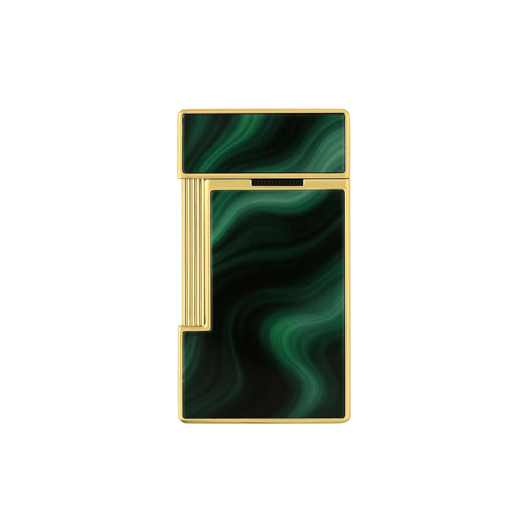 S.T. Dupont Slimmy Géode Lacquered Lighter - Green