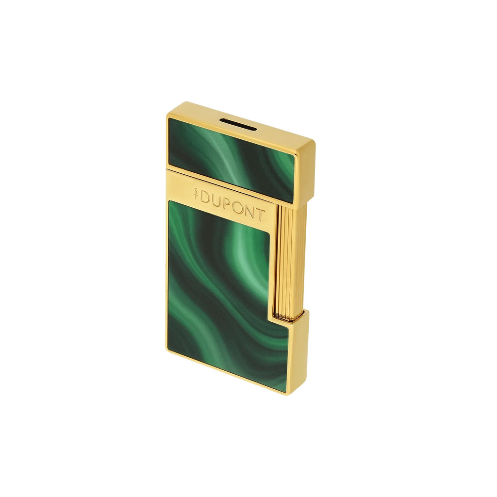 S.T. Dupont Slimmy Géode Lacquered Lighter - Green