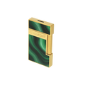 S.T. Dupont Slimmy Géode Lacquered Lighter - Green