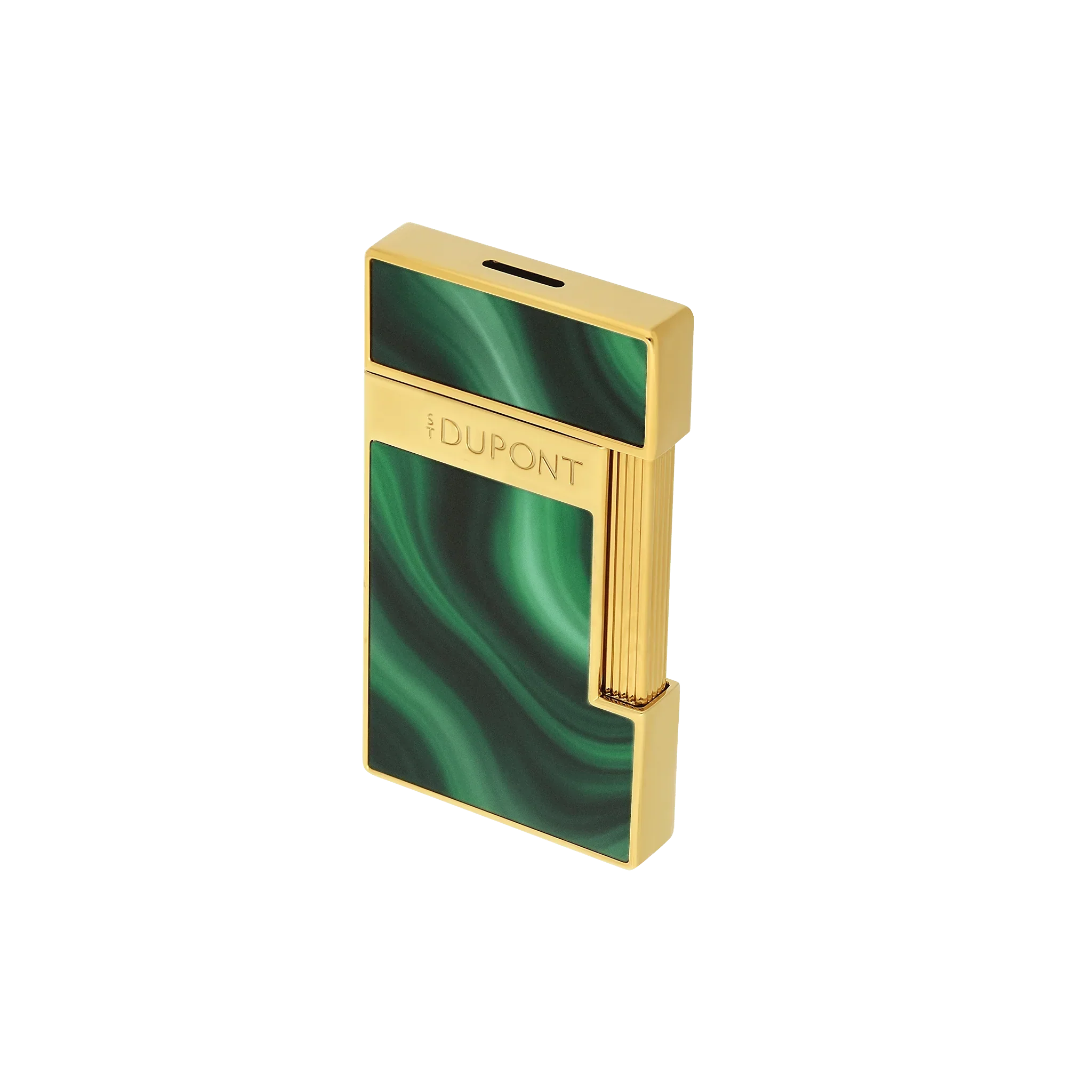 S.T. Dupont Slimmy Géode Lacquered Lighter - Green