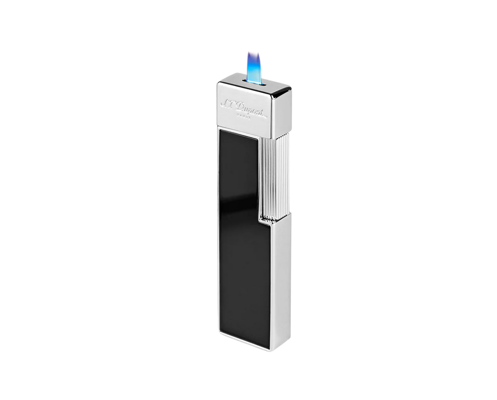 S.T. Dupont Twiggy Lacquered Lighter Black Lacquer