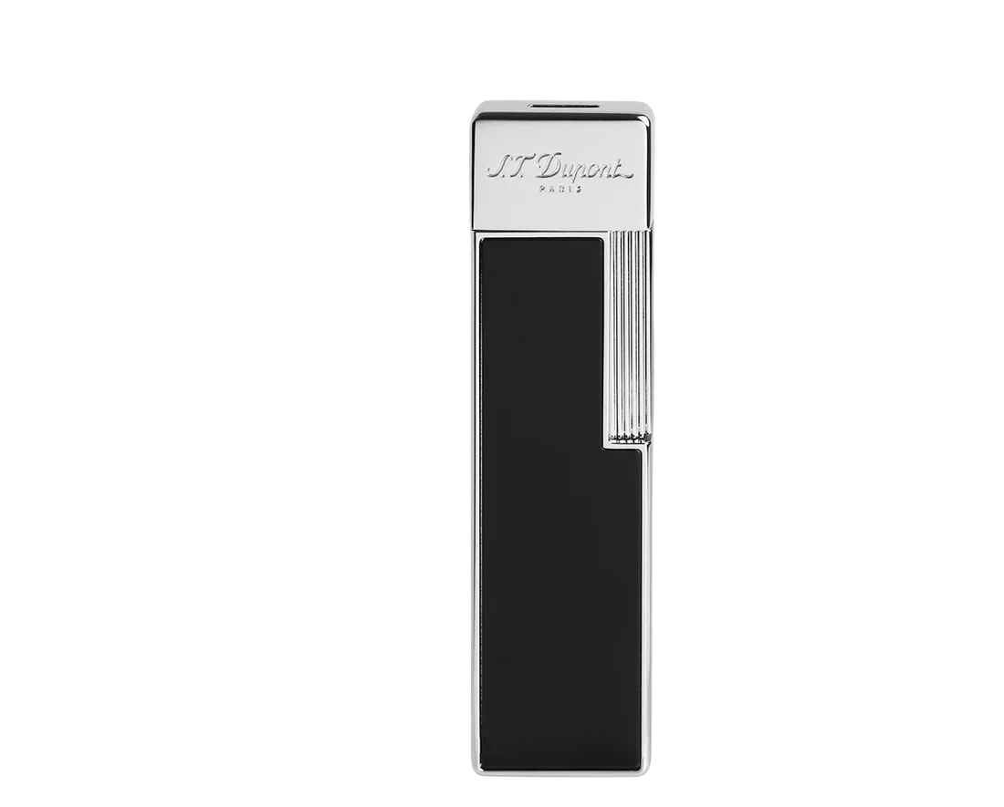 S.T. Dupont Twiggy Lacquered Lighter Black Lacquer