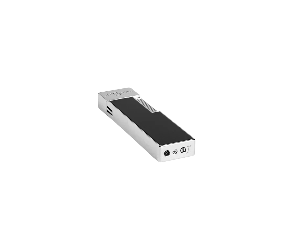 S.T. Dupont Twiggy Lacquered Lighter Black Lacquer
