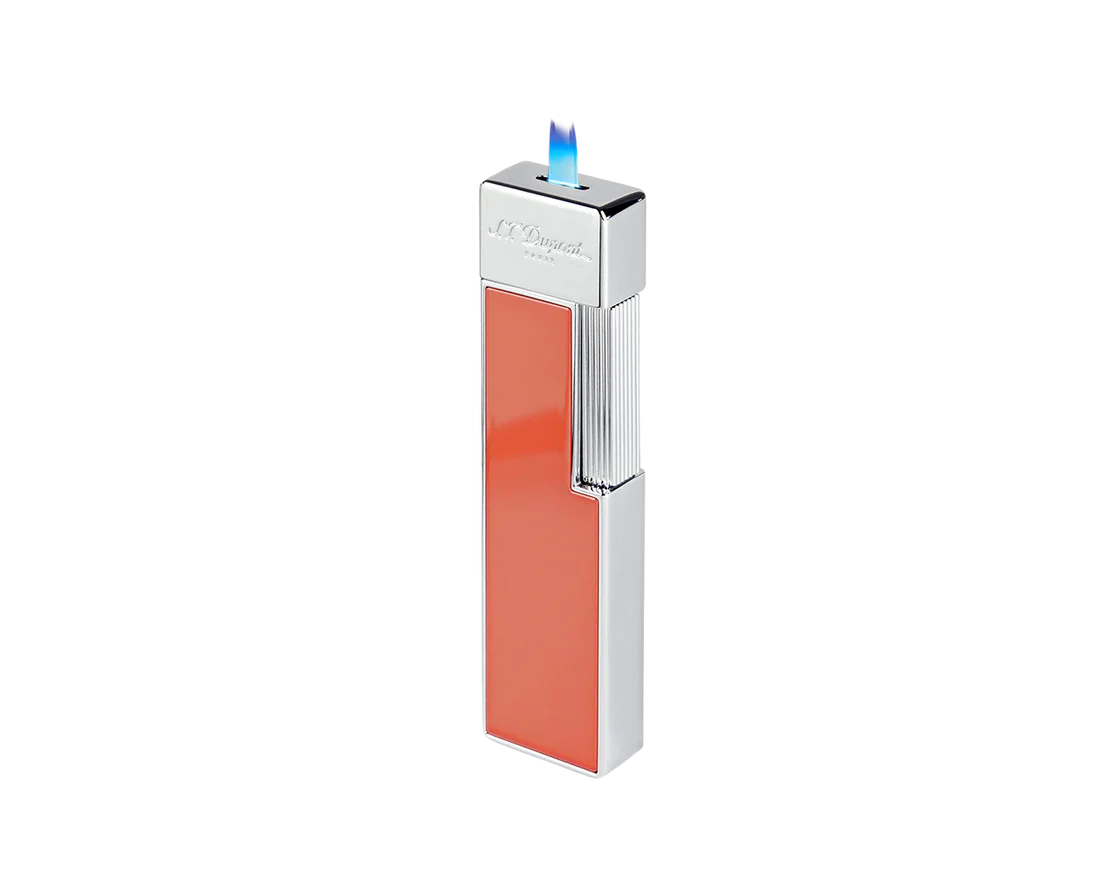 S.T. Dupont Twiggy Lighter - Coral Lacquer