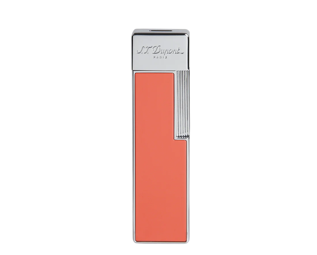 S.T. Dupont Twiggy Lighter - Coral Lacquer