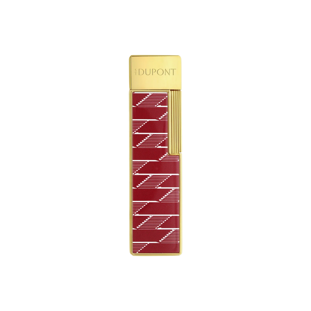 S.T. Dupont Twiggy Lacquered - Monogram Burgundy
