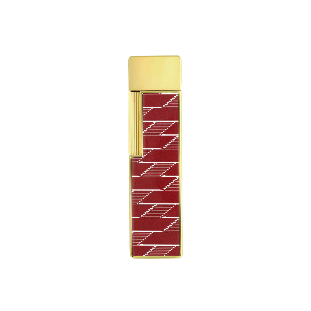S.T. Dupont Twiggy Lacquered - Monogram Burgundy