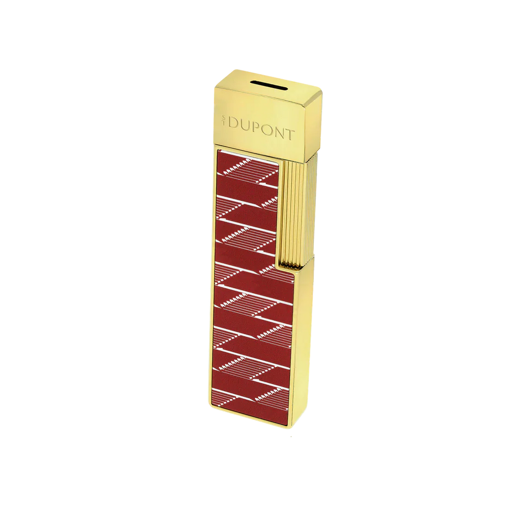 S.T. Dupont Twiggy Lacquered - Monogram Burgundy
