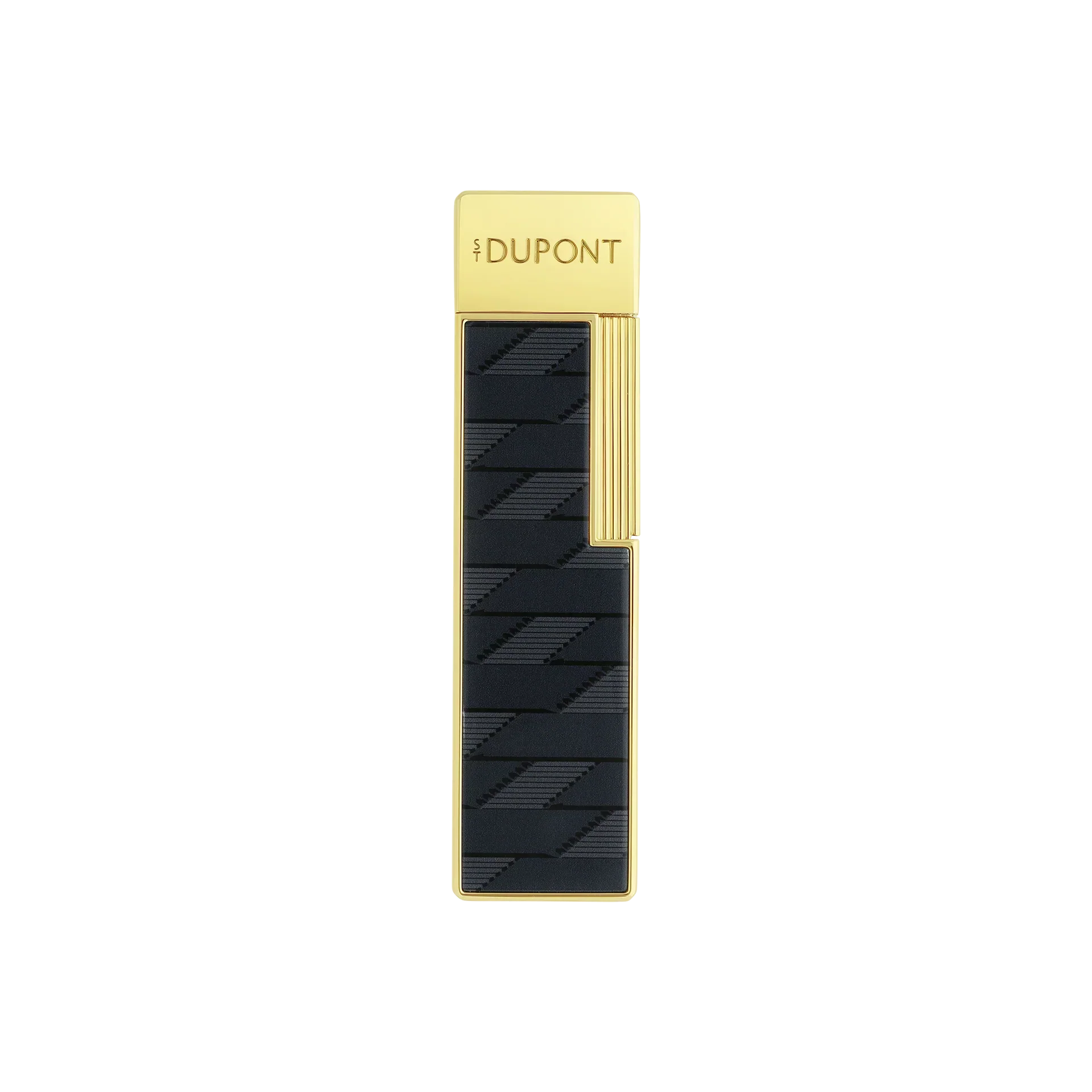 S.T. Dupont Twiggy Lighter - Monogram Black