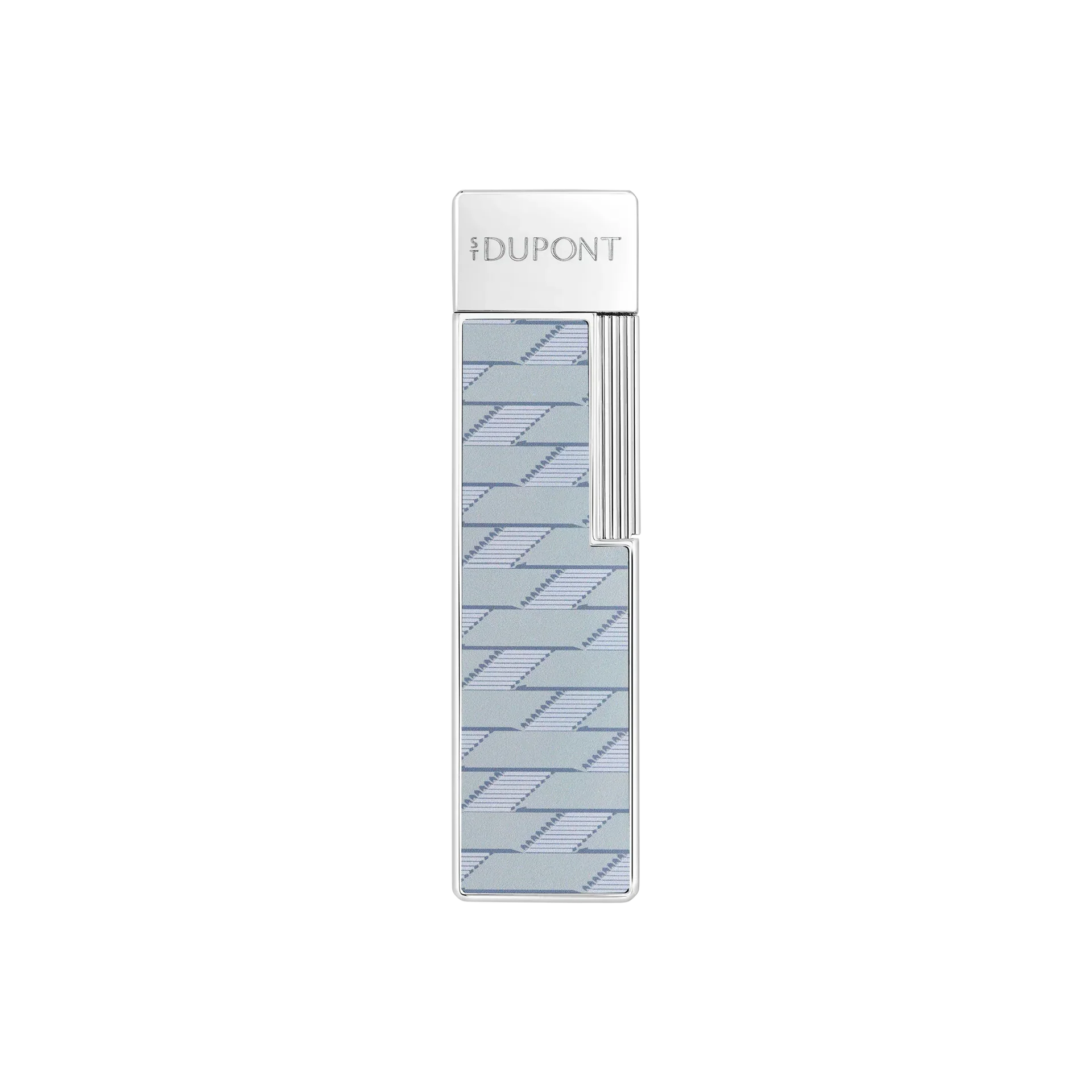 S.T. Dupont Twiggy Lighter - Monogram Gray