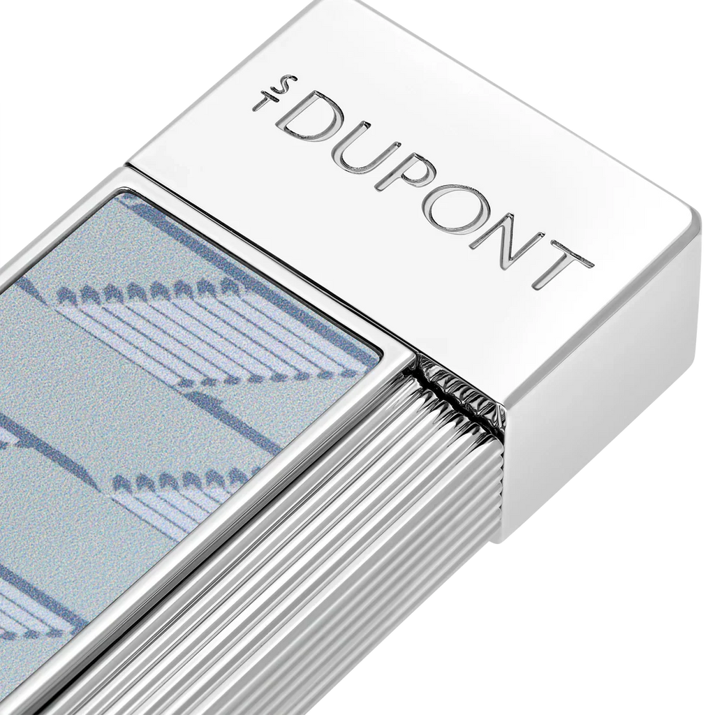 S.T. Dupont Twiggy Lighter - Monogram Gray
