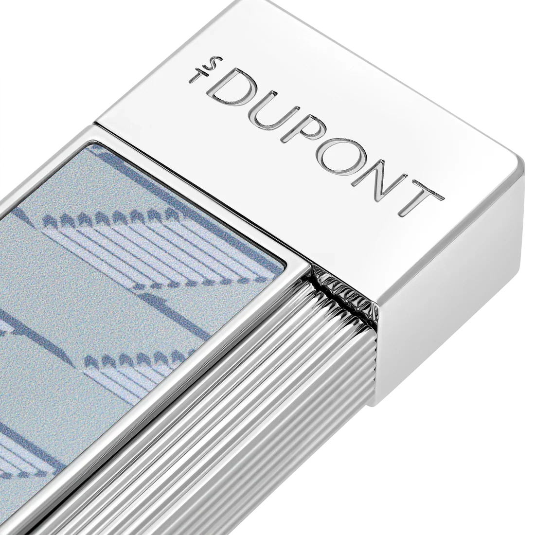 S.T. Dupont Twiggy Lighter - Monogram Gray