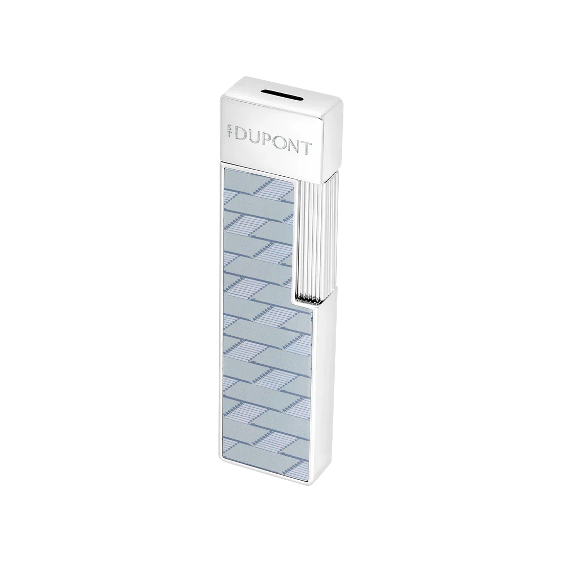 S.T. Dupont Twiggy Lighter - Monogram Gray
