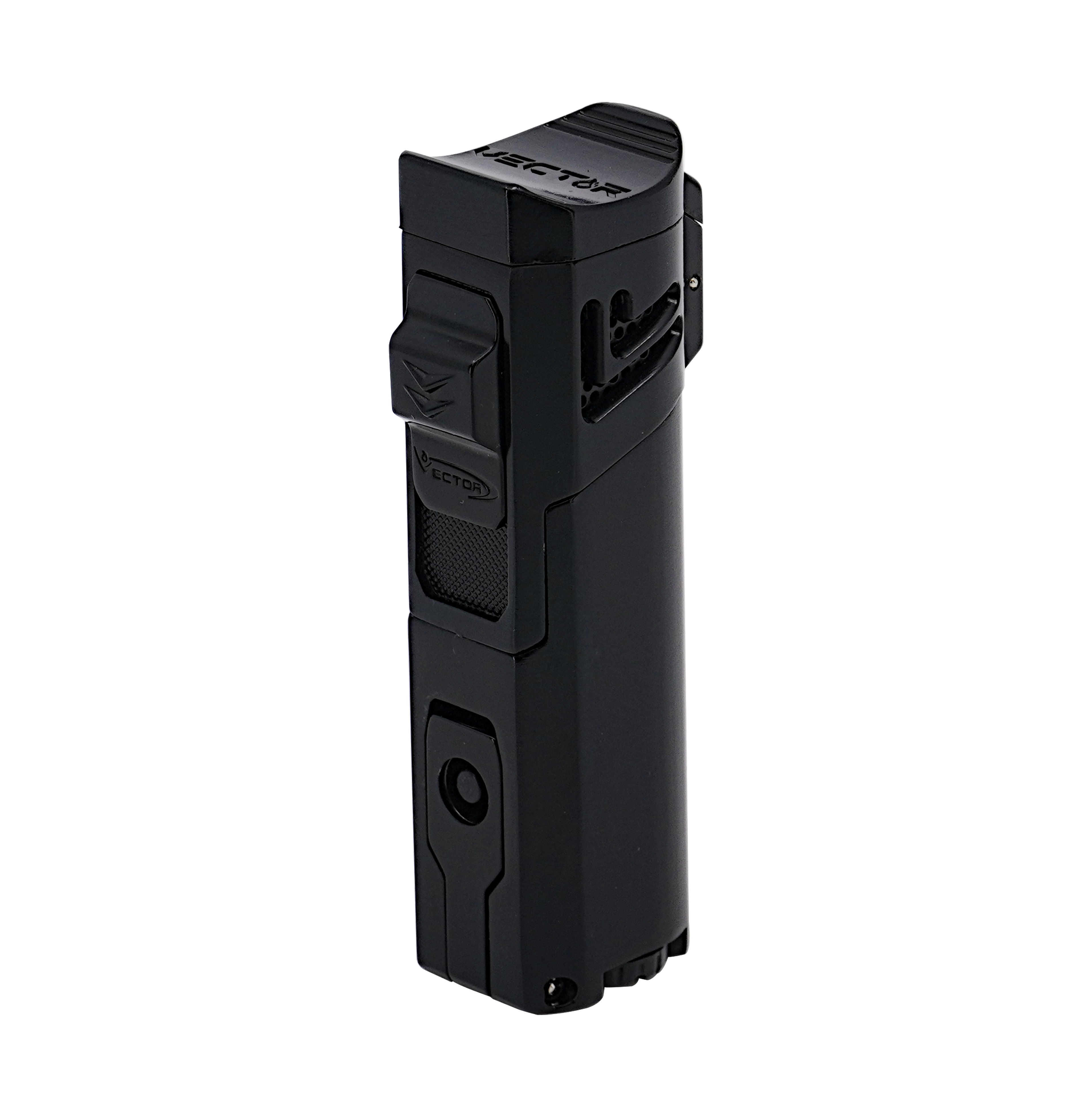 Vector Caliper Single Flame Torch Lighter with Cigar Punch