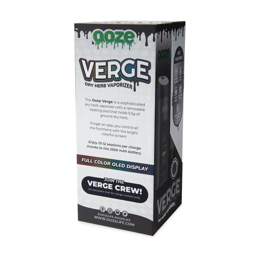 Ooze Verge 2500mAh Dry Herb Vaporizer