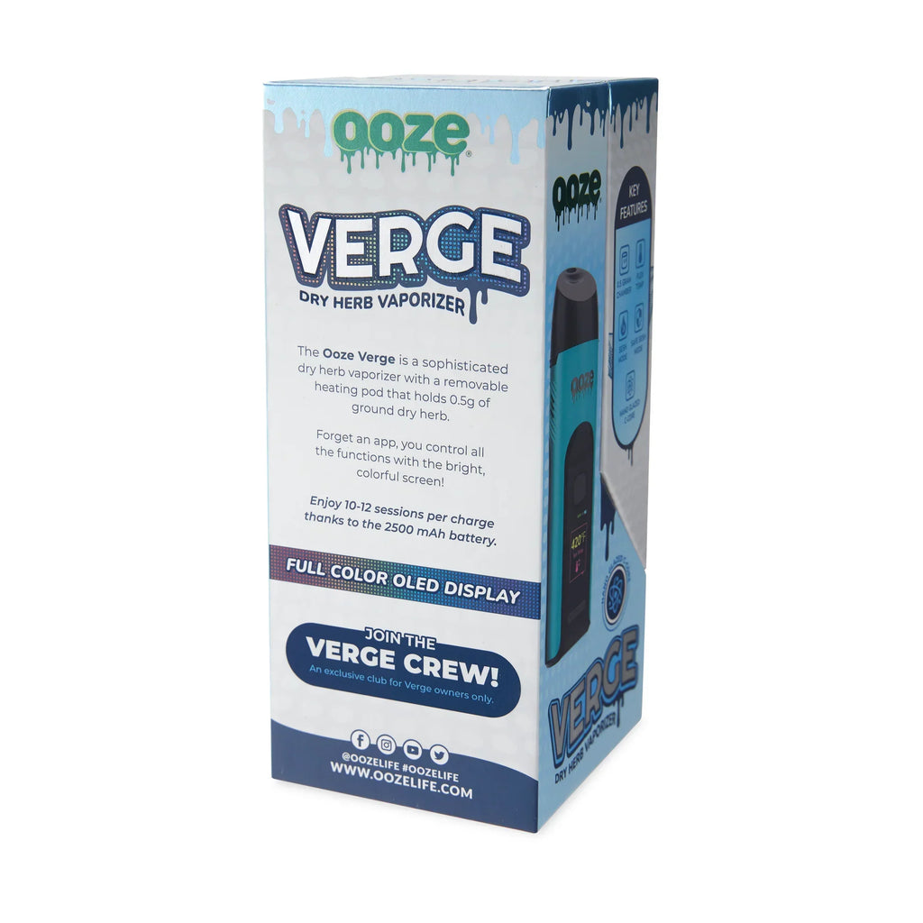 Ooze Verge 2500mAh Dry Herb Vaporizer