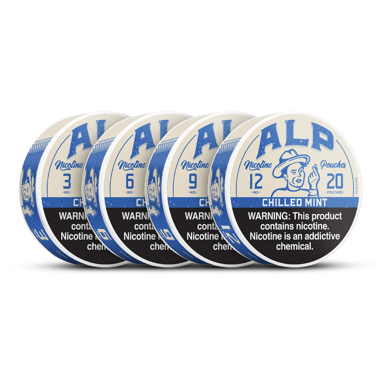ALP Chilled Mint Nicotine Pouches