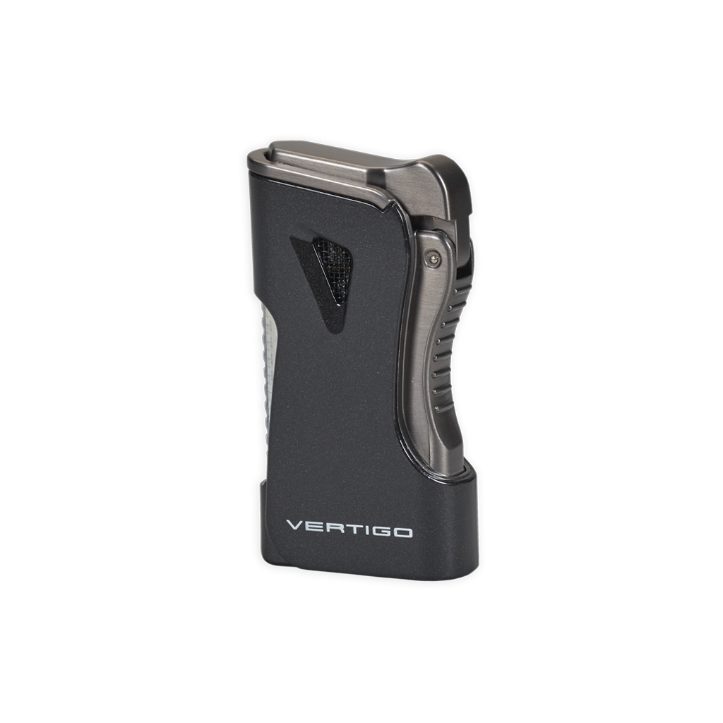 Vertigo Nitro Double Torch Lighter with Cigar Punch