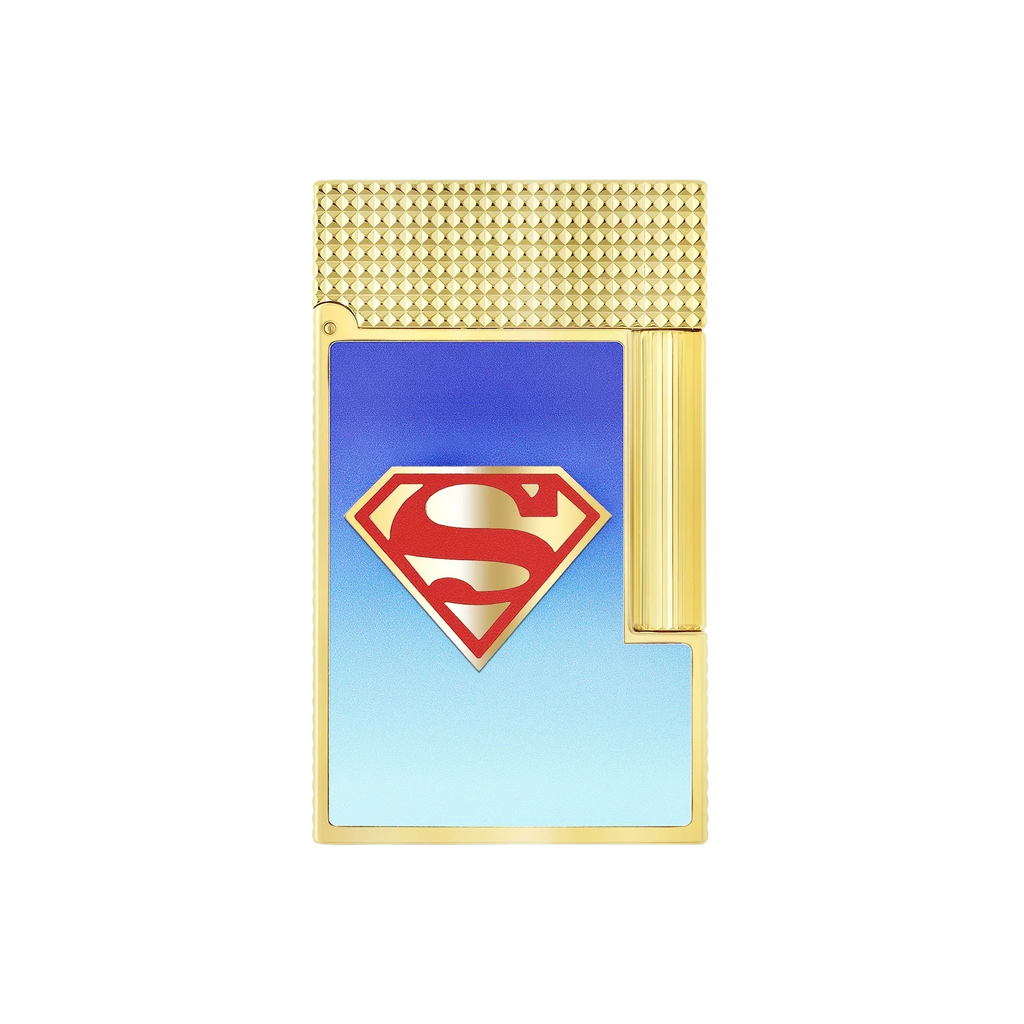 S.T. Dupont Line 2 Perfect Ping Superman Lighter