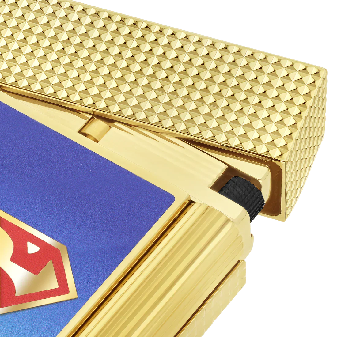 S.T. Dupont Line 2 Perfect Ping Superman Lighter