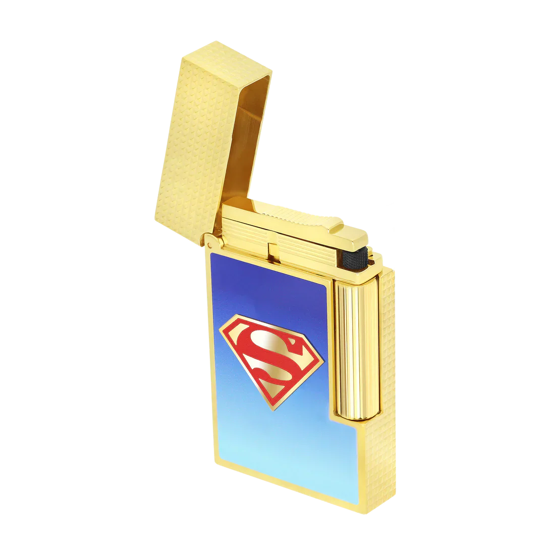 S.T. Dupont Line 2 Perfect Ping Superman Lighter