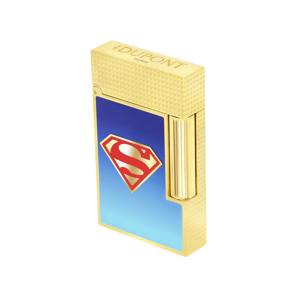 S.T. Dupont Line 2 Perfect Ping Superman Lighter