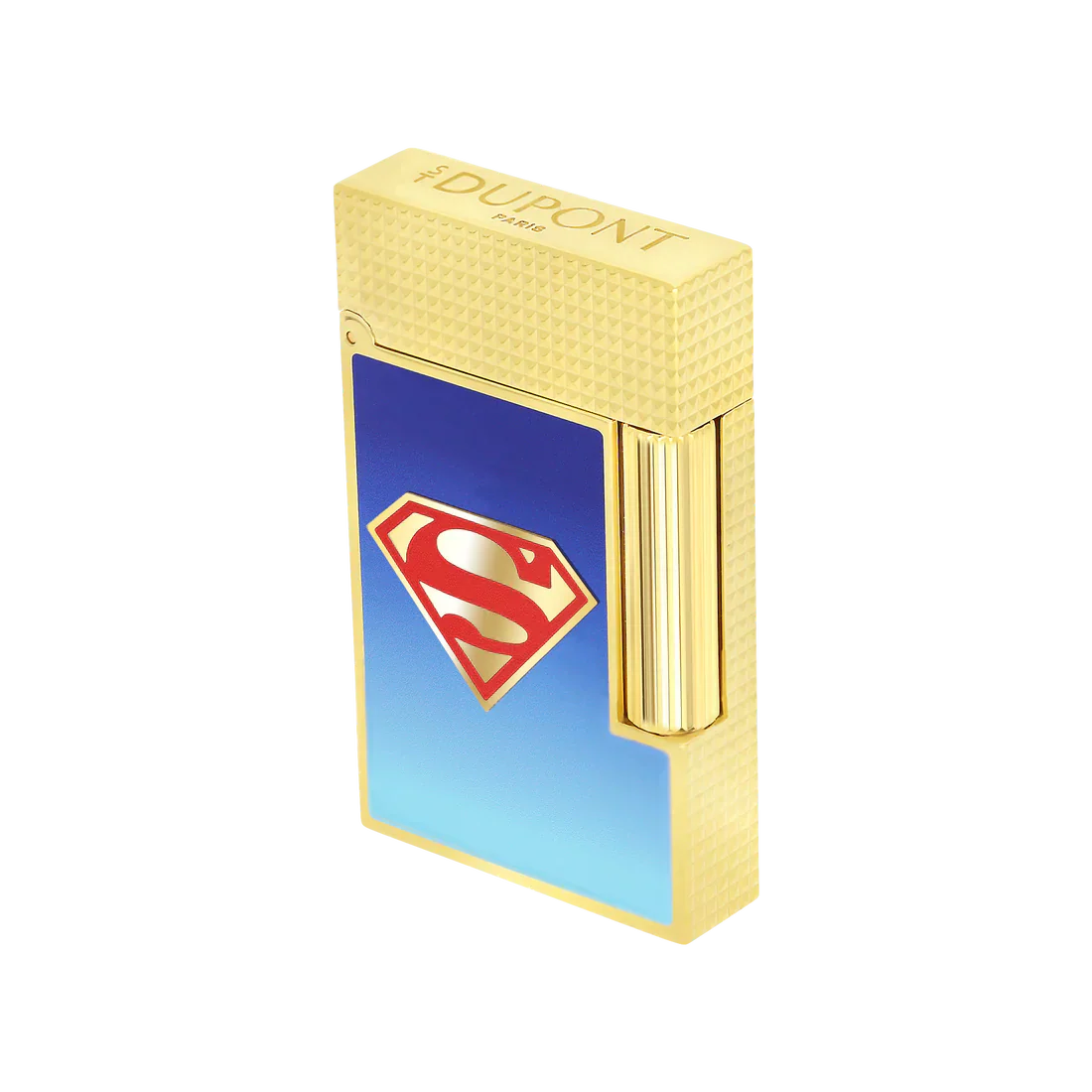 S.T. Dupont Line 2 Perfect Ping Superman Lighter