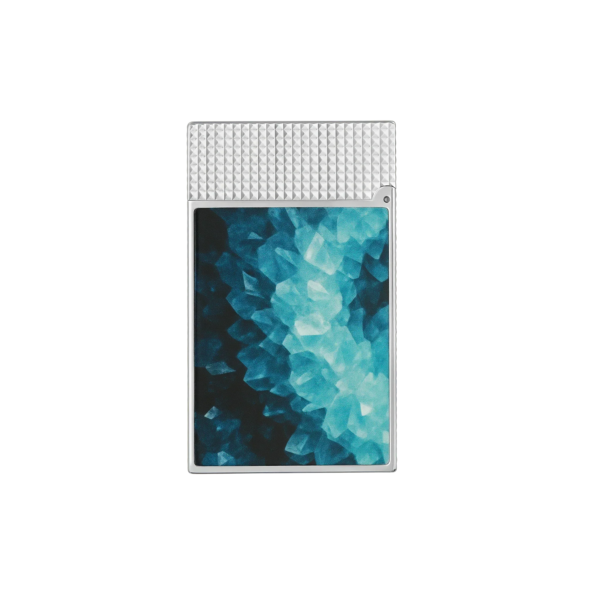 S.T. Dupont Ligne 2 Géode Lacquered Lighter - Blue