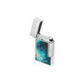 S.T. Dupont Ligne 2 Géode Lacquered Lighter - Blue