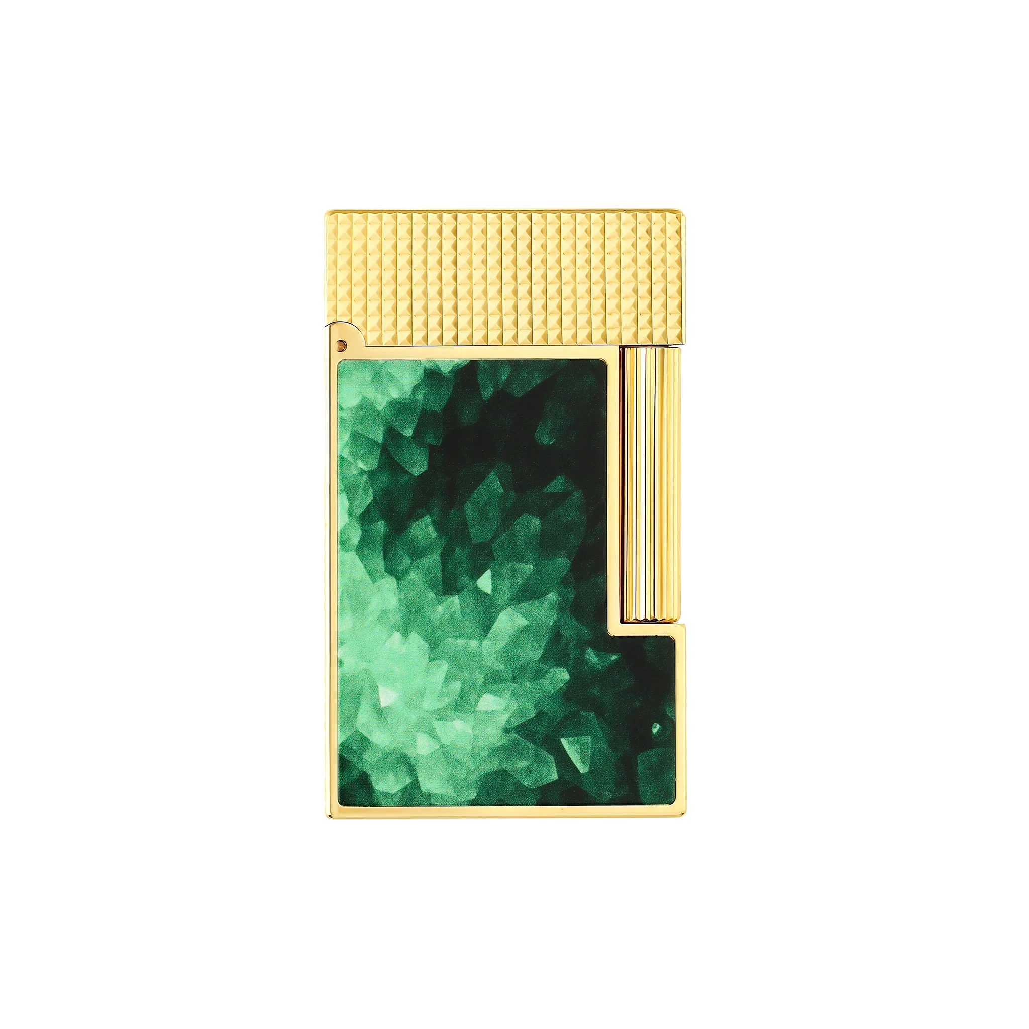 S.T. Dupont Ligne 2 Géode Lacquered Lighter - Green