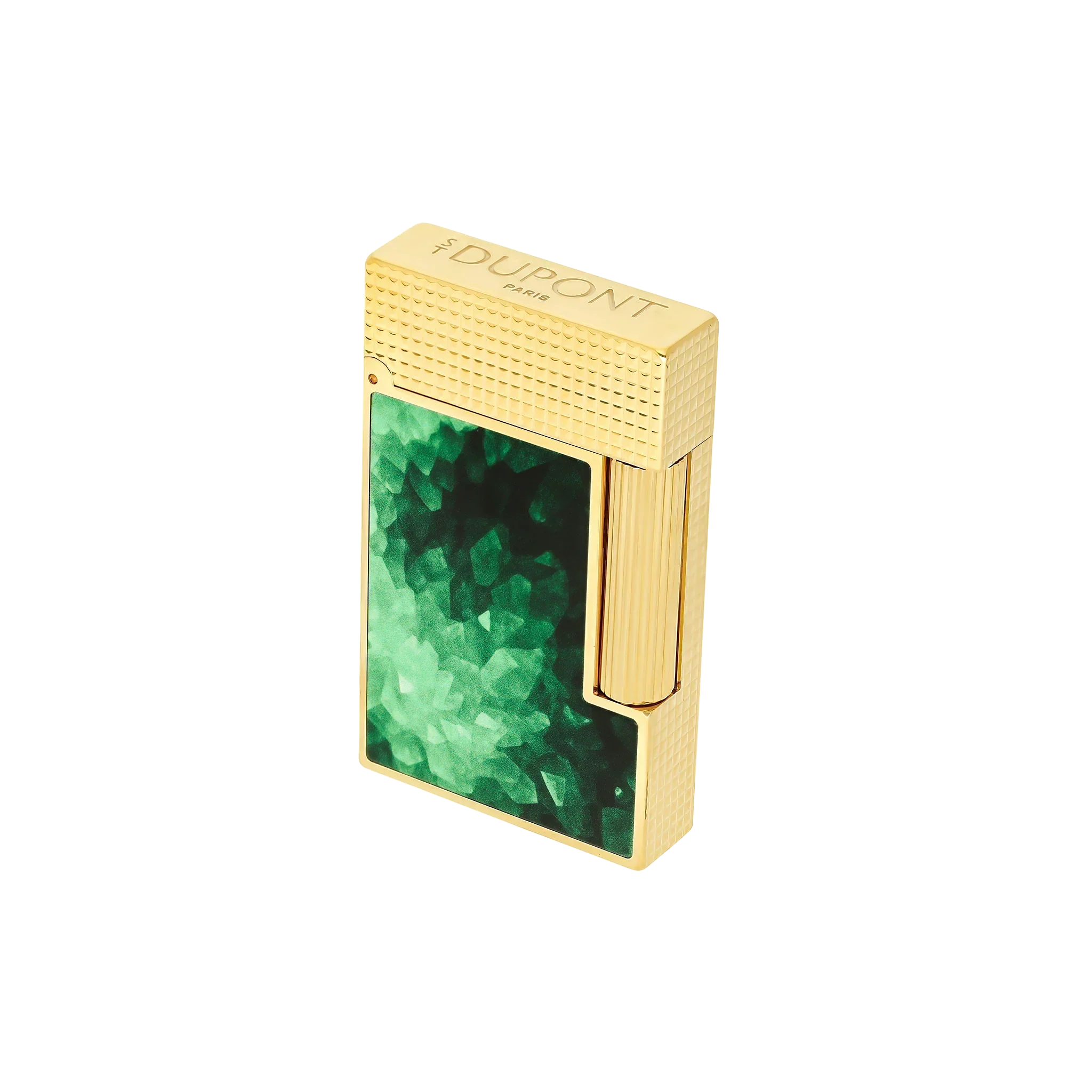 S.T. Dupont Ligne 2 Géode Lacquered Lighter - Green