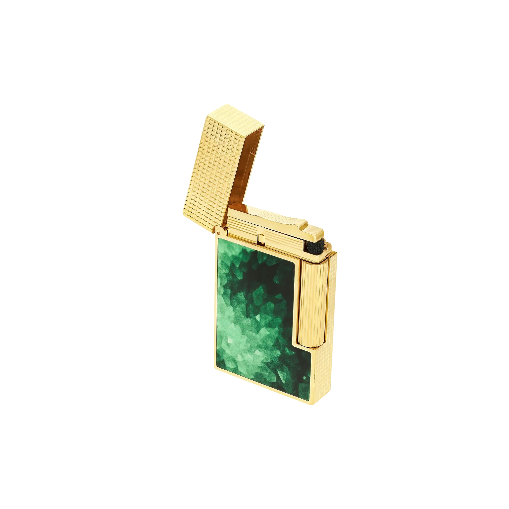 S.T. Dupont Ligne 2 Géode Lacquered Lighter - Green