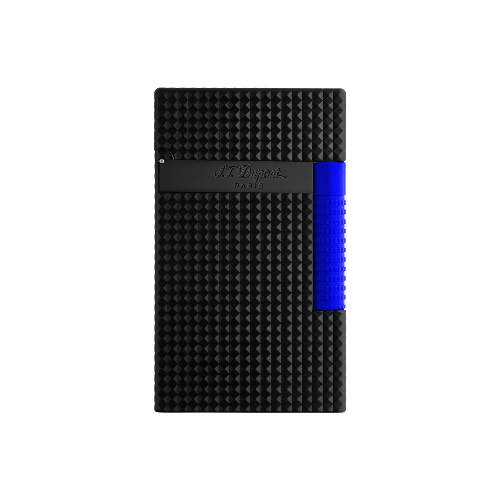S. T. Dupont Lighter Fluo Le Grand - Black & Blue