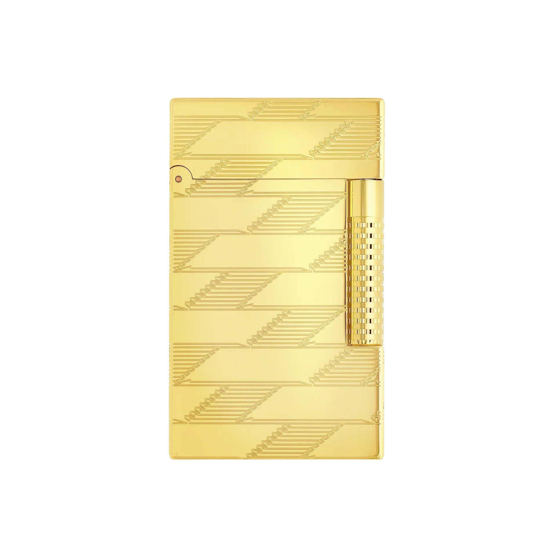 S. T. Dupont Lighter Fluo Le Grand - Fire X Yellow Gold