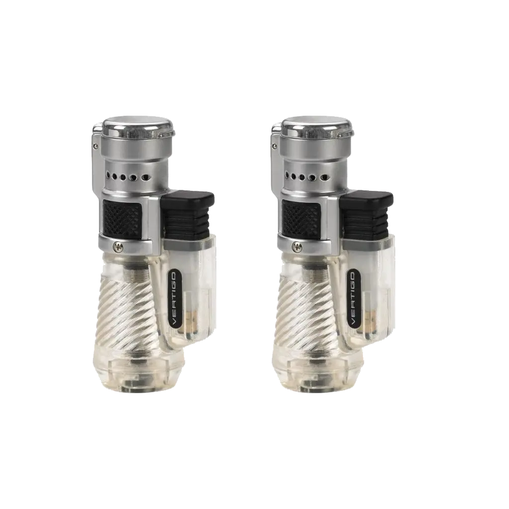 Vertigo Cyclone Triple Torch Lighter Clear