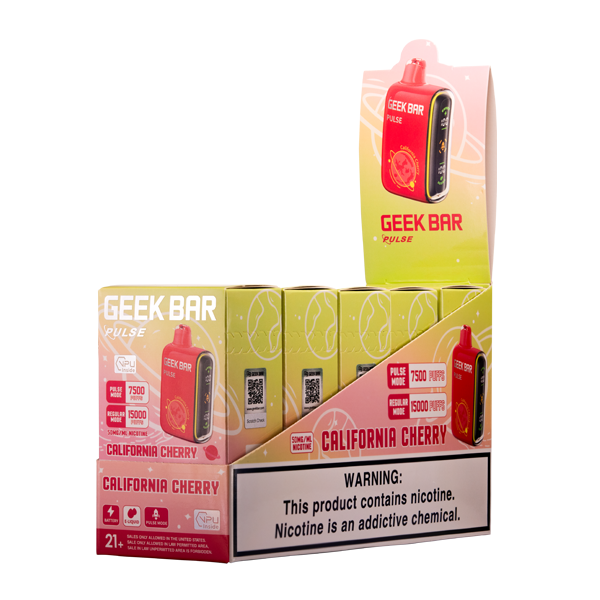 California Cherry Geek Bar Pulse MS